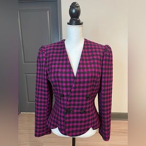 Albert Nipon - Double Breasted Blazer